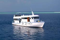 Horizon III Liveaboard - Maldives. Dive dhoni boat. 